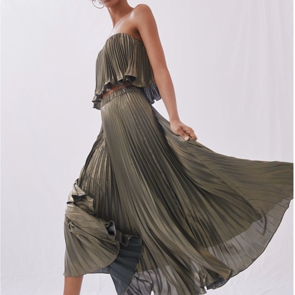 Anthropologie Two Piece Skirt Set - Picture 1 of 11